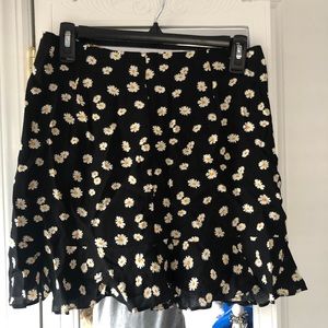 floral skirt
